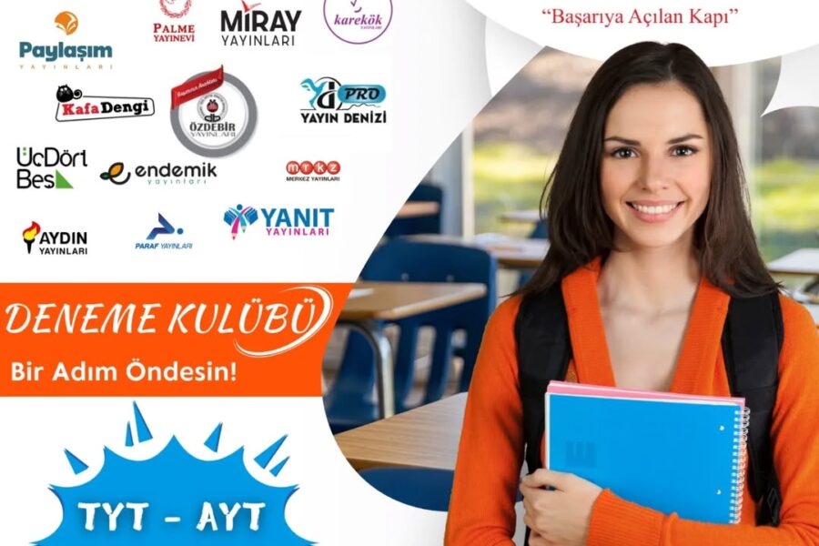 Tum denemelerimiz Turkiye Geneli Yayinlardan olusmaktadir. tyt ayt lgs denemekulubu deneme